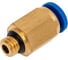 Фитинг 4 мм с наружной металлической резьбой M6 CDC Pneumatics PC 04M6 3