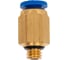 Фитинг 4 мм с наружной металлической резьбой M6 CDC Pneumatics PC 04M6 5