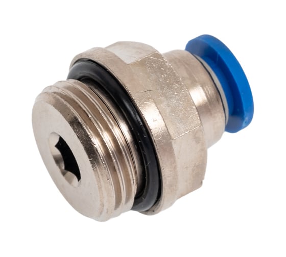 Фитинг 6 мм с наружной металлической резьбой G3/8" CDC Pneumatics PC 06G03 1