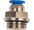 Фитинг 6 мм с наружной металлической резьбой G3/8" CDC Pneumatics PC 06G03 3
