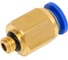 Фитинг 6 мм с наружной металлической резьбой M6 CDC Pneumatics PC 06M6 3