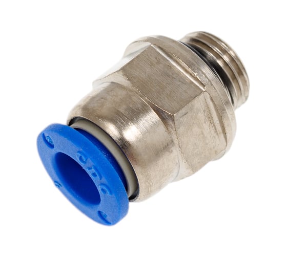 Фитинг 6 мм с наружной металлической резьбой G1/8" CDC Pneumatics PC 06G01 1
