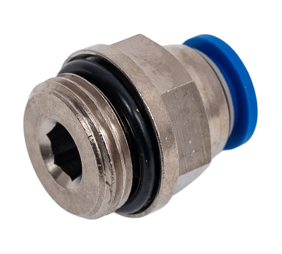 Фитинг 8 мм с наружной металлической резьбой G3/8" CDC Pneumatics PC 08G03 1