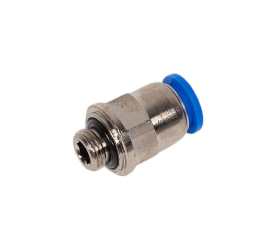 Фитинг 8 мм с наружной металлической резьбой G1/8" CDC Pneumatics PC 08G01 1