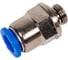 Фитинг 8 мм с наружной металлической резьбой G1/8" CDC Pneumatics PC 08G01 3