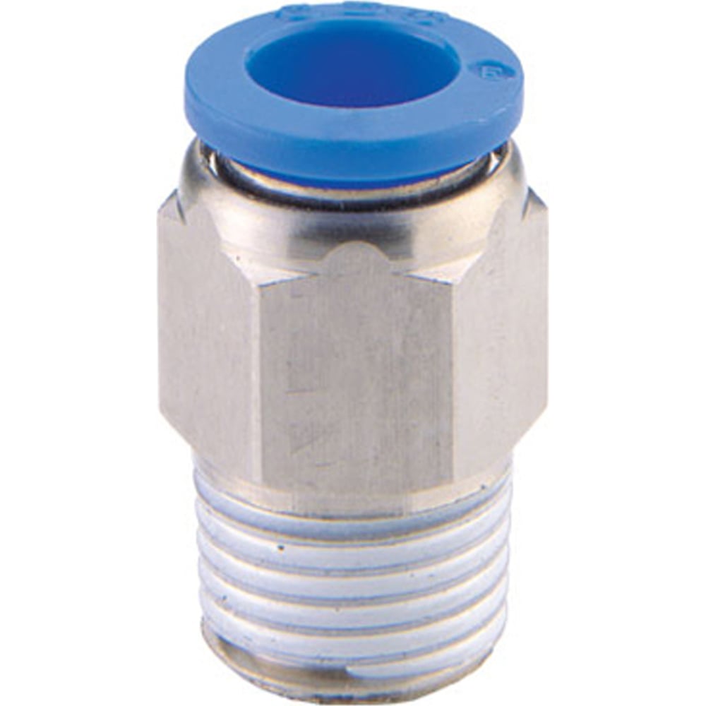 Фитинг 10 мм с наружной металлической резьбой R3/8" CDC Pneumatics PC ...