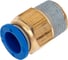Фитинг 10 мм с наружной металлической резьбой R3/8" CDC Pneumatics PC 1003 4