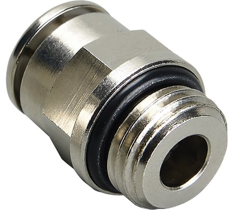 Фитинг 10 мм с наружной металлической резьбой G1/2" CDC Pneumatics BPC 10G04