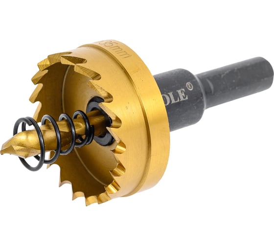 Коронка по металлу цилиндрическая Skole (K17) 35 мм 020035 1