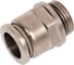 Фитинг 12 мм с наружной металлической резьбой G3/8" CDC Pneumatics BPC 12G03 4