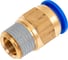 Фитинг 16 мм с наружной металлической резьбой R1/2" CDC Pneumatics PC 1604 4