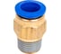 Фитинг 16 мм с наружной металлической резьбой R1/2" CDC Pneumatics PC 1604 5