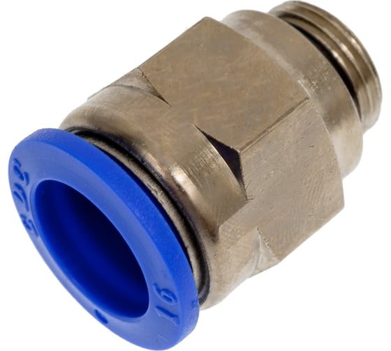 Фитинг 16 мм с наружной металлической резьбой G3/8" CDC Pneumatics PC 16G03