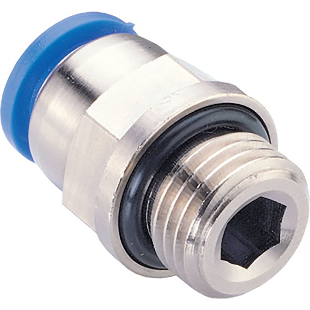 Фитинг 14 мм с наружной металлической резьбой G1/2" CDC Pneumatics PC ...