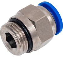 Фитинг 14 мм с наружной металлической резьбой G1/2" CDC Pneumatics PC 14G04