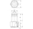 Фитинг 6 мм с внутренней металлической резьбой G1/8" CDC Pneumatics PCF 06G01 2