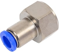 Фитинг 8 мм с внутренней металлической резьбой G3/8" CDC Pneumatics PCF 08G03