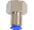 Фитинг 8 мм с внутренней металлической резьбой G3/8" CDC Pneumatics PCF 08G03 3