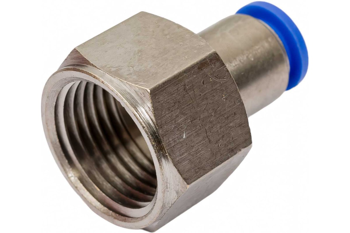 Фитинг 8 мм с внутренней металлической резьбой G1/2" CDC Pneumatics PCF ...