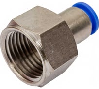 Фитинг 8 мм с внутренней металлической резьбой G1/2" CDC Pneumatics PCF 08G04