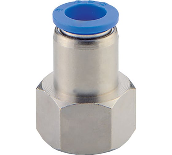 Фитинг 12 мм с внутренней металлической резьбой G1/4" CDC Pneumatics PCF 12G02