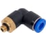Фитинг L-обр.6мм с наруж. мет. резьбой M6 PL06-M6 PL 06M6 CDC Pneumatics 1