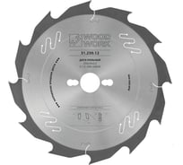 Диск пильный универсальный WOODWORK 250x2.4/1.8x30 Z=12 A=20 31.250.12