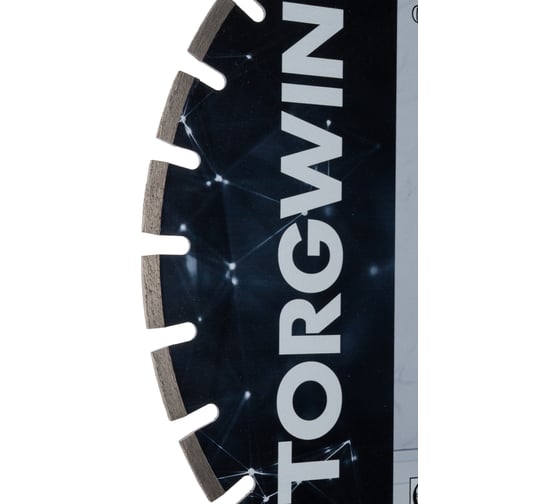 Диск алмазный отрезной TORGWIN сегментный асфальт и ж/б 500x12x35 ПРОФ.Увеличенный ресурс Серия TG-Pro T1233975