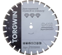 Диск алмазный отрезной TORGWIN сегментный асфальт и ж/б 450x12x25.4 ПРОФ.Увеличенный ресурс Серия TG-Pro T1192088