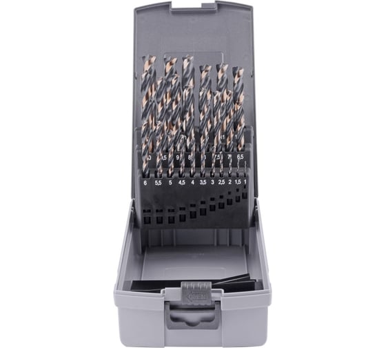 Набор сверл Powerspike (25 шт; 1-13 мм; DIN 338; HSSG) GSR B08348300