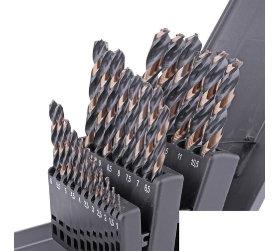 Набор сверл Powerspike (25 шт; 1-13 мм; DIN 338; HSSG) GSR B08348300