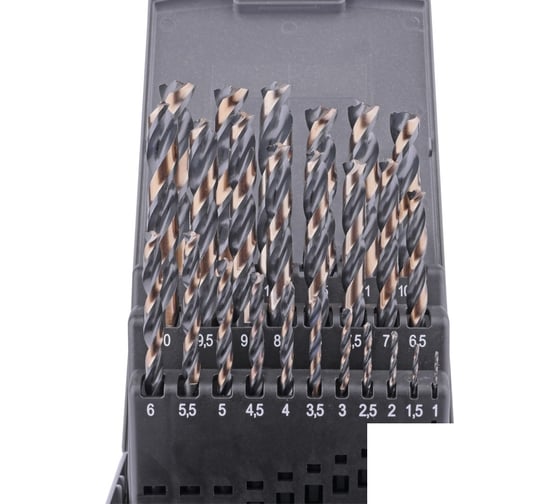 Набор сверл Powerspike (25 шт; 1-13 мм; DIN 338; HSSG) GSR B08348300