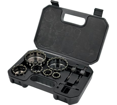 Набор коронок по керамограниту Skole (NK1) 9pc (25-75мм) NK1-062575