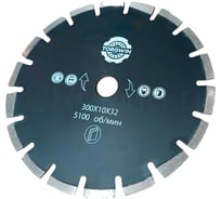 Диск алмазный по асфальту TORGWIN 300x32x10 18TT1183594