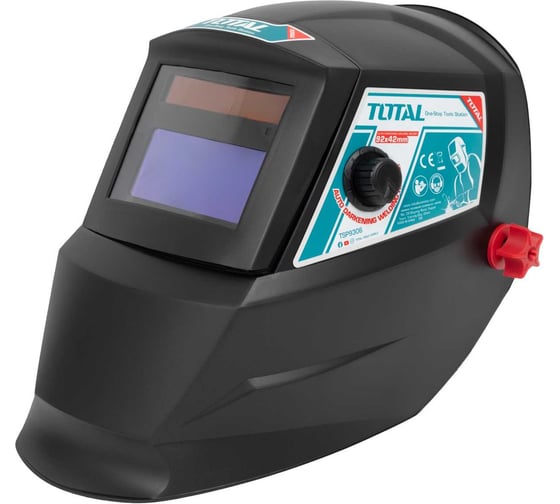 Маска сварщика с авто светофильтром TOTAL TSP9306 1