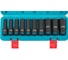 Набор удлиненных ударных торцевых головок 1/2" 10шт TOTAL THKISD12102L 1