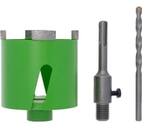 Коронка алмазная TORGWIN M16 сухой рез по бетону лазерная пайка 82 мм T1837185