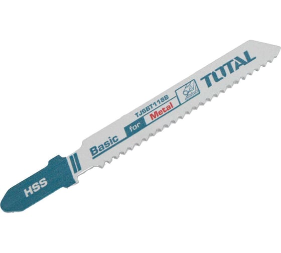 Полотнa по металлу для лобзика TOTAL 5 шт TJSBT118B 1