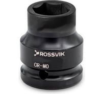 Головка торцевая ударная 6-гранная ROSSVIK 25 мм, 3/4DR SI063425