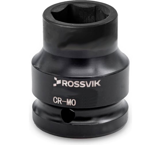 Головка торцевая ударная 6-гранная ROSSVIK 36 мм, 3/4DR SI063436