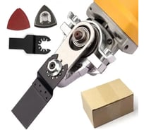 Насадка-адаптер Vitatools реноватор на болгарку, реноватор для УШМ - M14 - 6 деталей renovator-dlya-ushm-m14