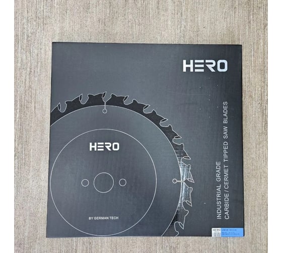 Пильный диск по алюминию и ПВХ HERO 420x32 мм, Z120 40028