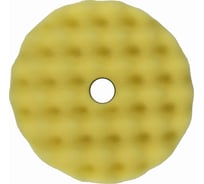 Круг полировочный TILFLEX с отверстием, волнистый 150 мм желтый средней жесткости толщина 25 мм TL72