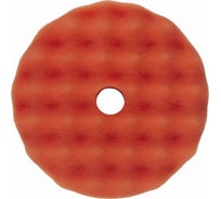 Круг полировочный TILFLEX с отверстием, волнистый 150 мм оранжевый жесткий толщина 25 мм TL71