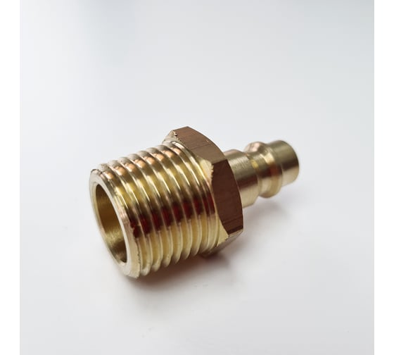 Штуцер быстроразъёмный латунный БРС НР 1/2", 10 шт Профитт 9276416