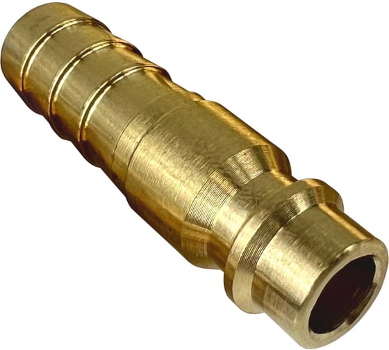 Штуцер быстроразъёмный латунный БРС с выходом под шланг 10 мм Профитт 9277789