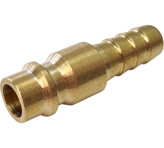 Штуцер быстроразъёмный латунный БРС с выходом под шланг 8 мм Профитт 9277765