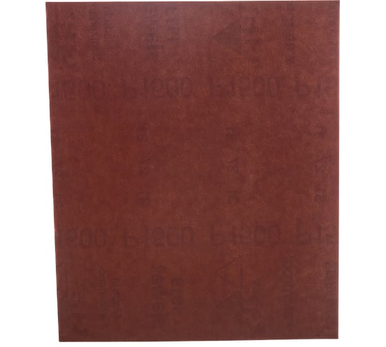 Наждачная бумага водостойкая ABRAFORM HAND SIZE 140x115 мм, P1500, 4 шт AF-HS-P1500 1