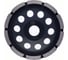 Чашка алмазная однорядная для шлифования бетона и камня TORGWIN TW 125x22.2/9x5мм T1520369 2