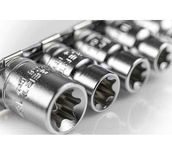 Набор торцевых головок Torx (9 шт; 1/4; 3/8) HOEGERT TECHNIK HT1A884